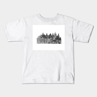 Medieval Village I Kids T-Shirt